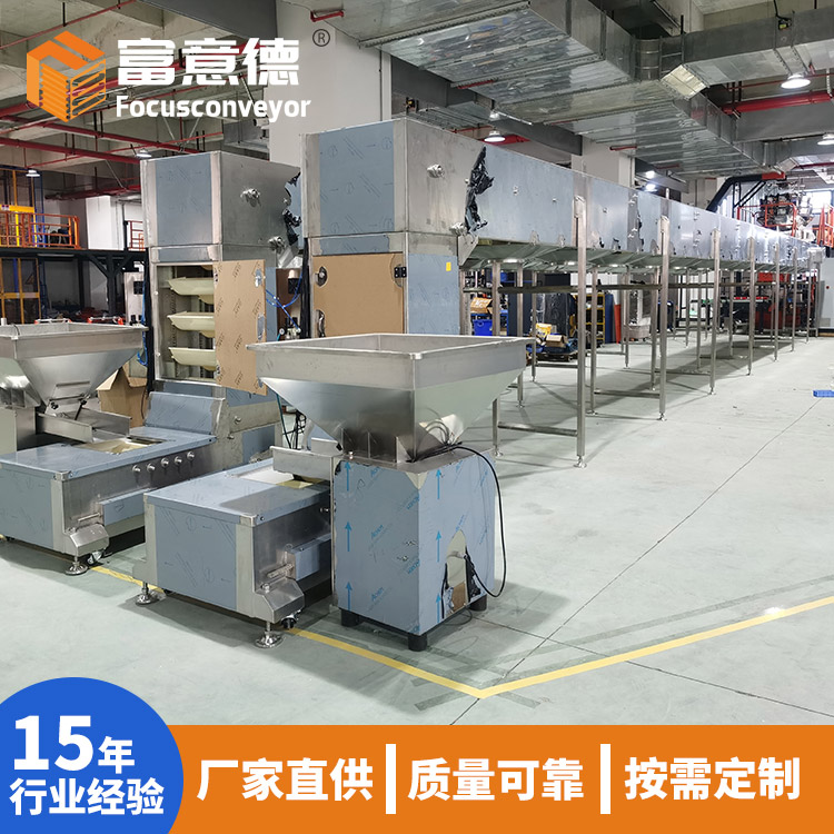 14个出料口PLC控制斗式提升机
